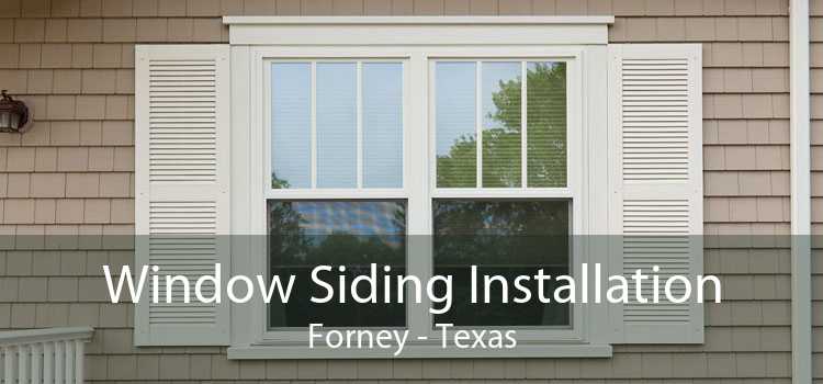 Window Siding Installation Forney - Texas