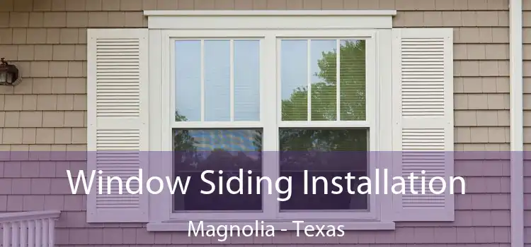 Window Siding Installation Magnolia - Texas