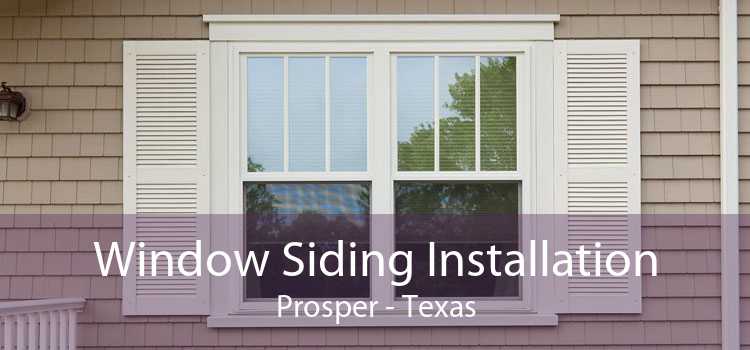 Window Siding Installation Prosper - Texas