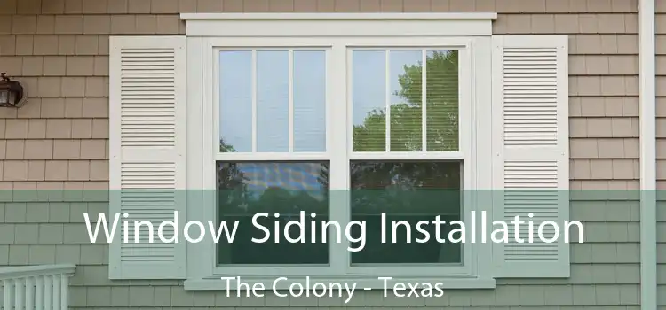 Window Siding Installation The Colony - Texas