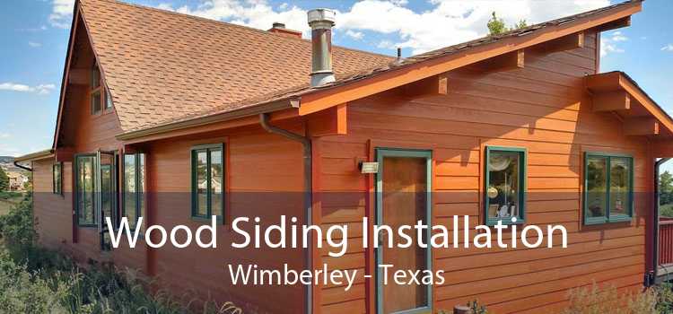 Wood Siding Installation Wimberley - Texas