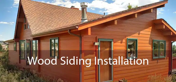 Wood Siding Installation